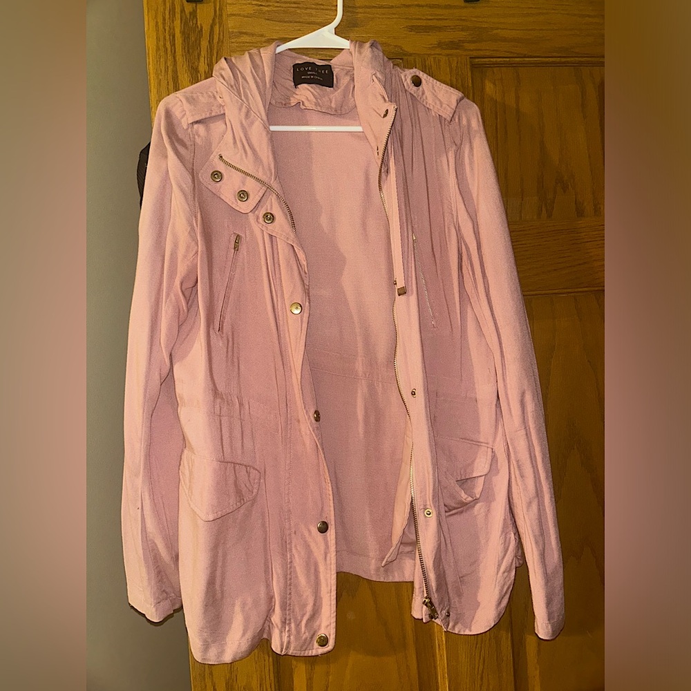Small light pink Love Tree jacket